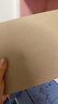 佐之寻纸板瓦楞纸板硬纸板手工材料模型制作卡纸手工硬纸板手工纸板 【A2尺寸60*42cm】10张 三层E瓦加硬款厚约2mm 实拍图