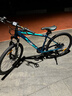 邦德·富士达自行车男女26寸铝合金山地车24级变速双碟刹减震学生成人越野单车 极光蓝【铝架 26寸】 实拍图
