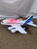 COOKSS儿童玩具飞机A380超大模型3-6岁男孩发光讲故事惯性滑行仿真客机 实拍图