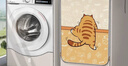 贝石滚筒洗衣机罩 防水防晒防尘 升级加厚牛津布 适用于海尔小天鹅美的多品牌适用10-12KG容量洗衣机罩 实拍图