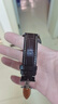 万晨浪琴手表带男真皮适用于名匠康卡斯瑰丽月相飞翼扣深棕色21mm 实拍图