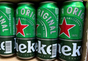 喜力经典500ml*10听整箱装 喜力啤酒Heineken 京东自营 实拍图