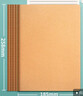 离草【全网低价】16k笔记本本子牛皮纸练习本车线装订简约记事本学生横线作业本26行  5本装/150张  实拍图