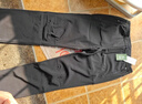 探拓（TECTOP）冲锋裤男加绒保暖防风软壳裤登山徒步裤 男款黑色 L 实拍图
