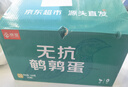 京觅新鲜无抗鹌鹑蛋 生鲜蛋 健康好蛋 63枚/盒 源头直发 实拍图