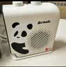 艾美特（AIRMATE）取暖器办公室家用桌面暖风机小型加热器电暖器2000w大功率立卧两用国宝熊猫即热暖风机 【白色】2000W大功率开机即热 实拍图