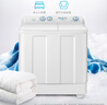 海尔（Haier）双桶洗衣机半自动 家用大件洗 12公斤大容量 一级能效省水电 以旧换新 双缸 原厂品质XPB120-81D2 实拍图