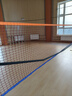巴迈尔羽毛球网架便携式加支架简易折叠标准移动户室外中间格网球网架子 5.1m 【畅玩款】 便捷好收纳-高度可调节 实拍图