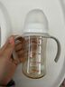 贝亲（Pigeon）自然离乳 PPSU重力球吸管双把手奶瓶 240mL  6月+ AA252 实拍图