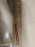 双枪红檀木筷子天然抗菌木筷 家用实木无漆无蜡筷子餐具套装10双 实拍图