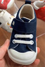 月星童鞋 日本制进口儿童帆布鞋 四季款手工制女宝宝学步鞋男童机能鞋 深蓝色 24 (内长15cm适合脚长14.5cm) 实拍图