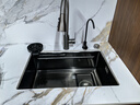 JOMOW水槽5.0加厚厨房大单槽一体盆304不锈钢洗碗池槽多功能洗菜盆GL/d 60*46【5.0加厚】耐磨耐刮 【默认发右下水】左下水需下单备注 实拍图