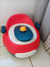 日康（rikang）儿童马桶 宝宝坐便器便盆加高前挡 PU软垫三合一功能 红色X2004-9 实拍图