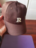 【热巴同款】加大棒球帽帽子男女大头围显脸小春夏字母百搭棒球帽 刺绣款-咖色 实拍图