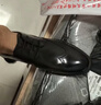 百丽男鞋2025商务正装休闲增高软底真皮鞋 黑色A2248（布洛克款） 42 实拍图