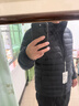 京东京造穿山甲轻薄羽绒服 立领白鸭绒户外秋冬外套短款男 黑色 L 实拍图