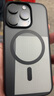 绿联适用iPhone16Pro手机壳 苹果16Pro磁吸壳 MagSafe保护套 无线充电 防摔 磨砂黑色 实拍图