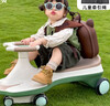 babyhood儿童扭扭车1-6岁宝宝摇摇车礼物玩具车 大人可坐加长音乐款塔佩绿 实拍图