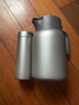 米家钛保温杯 内外纯钛水杯 男女士杯子 便携茶杯350mL 实拍图