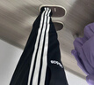 adidas李现同款休闲舒适运动裤男装秋季阿迪达斯官方轻运动EI9761   黑色/白（推荐选小一码）   XL 实拍图