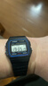 卡西欧（CASIO）手表男复古小方块运动防水学生男女f91w系列手表F-91W-1D 实拍图