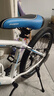 凤凰（Phoenix）儿童自行车山地车学生车脚踏车6-12-18岁童车 霸道 白蓝色 24寸 实拍图