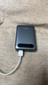 aigo爱国者3C认证充电宝22.5W快充20000毫安大容量个性创意可爱移动电源可上飞机高铁适用苹果安卓灰色 实拍图