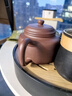 京东京造 宜兴紫砂壶 手工茶壶【原矿紫泥】煮泡茶具 德钟壶238ml礼盒装 实拍图