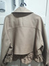 Olrain法式卡其色短款风衣外套女秋装气质小个子翻领大衣女 卡其色（第二批次） S 实拍图