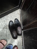 百丽舒适真皮正装鞋男新款黑色圆头套脚商务皮鞋B3GK7CM1 黑色 45 (275mm) 实拍图