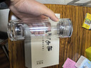 水宜生玻璃杯双层茶杯男士高档水杯弱碱富氢防烫泡茶杯车载商务水晶杯子 礼盒装380ml 实拍图