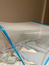 全品屋 折叠蚊帐免安装蒙古包防摔蚊帐家用单双人床学生宿舍便携式 蓝色 80cm*190cm*80cm 适用0.9m床 实拍图
