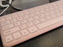 B.O.W航世（BOW）HW256 无线键盘鼠标套装 办公键鼠套装 超薄便携 防泼溅 电脑键盘 笔记本键盘 粉色 实拍图
