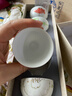 苏氏陶瓷（SUSHI CERAMICS）功夫茶杯手绘百花陶瓷个人杯子薄胎瓷主人杯节日礼盒 实拍图