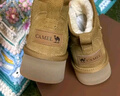 骆驼（CAMEL）冬季女靴经典加绒保暖加厚休闲雪地靴 L23W275157驼色 37 实拍图