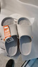 科柔（KENROLL）男女士浴室居家户外防滑拖鞋夜光家居凉拖鞋 星尘灰 44-45(275mm) 实拍图