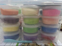 卡乐优（Coloyou）24色超轻粘土黏土儿童玩具彩泥橡皮泥无毒食品级幼儿园专用透明箱 实拍图
