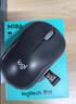 罗技（Logitech）M196 无线蓝牙鼠标 办公鼠标 笔记本商务办公家用 小巧便携 对称手型 石墨灰 实拍图