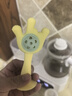 澳贝（auby）婴幼儿童手掌摇铃牙胶新生儿可啃咬磨牙棒硅胶玩具哗啦棒满月礼物 实拍图