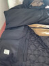 罗蒙（ROMON）秋冬加棉加厚外套男士青年棉衣服休闲连帽工装款防风夹克冲锋衣男 M1091黑色 XL 实拍图