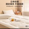京东京造暖羊羊床褥 A类寒冬保暖羊羔绒面料加厚床垫褥子1.5x2m暖暖棕 实拍图