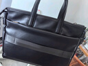 POLO公文包软皮男士商务手提包16英寸电脑包横款单肩文件包生日礼物 实拍图