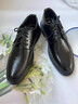 北欧图（BEIOUTU）皮鞋男士正装鞋2025秋冬新款商务休闲舒适职场皮鞋 1781 黑色 42 实拍图
