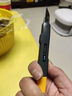 晨光（M&G）迷你美工刀小型学生拆快递包裹开箱用刀考研小刀壁纸刀耐用小号 特氟龙顶推MINI*1把 ASS913X7 实拍图