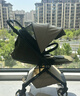DearMom婴儿推车罗马假日双向可坐可躺轻便高景观大座舱伞车 绿max睡篮版 实拍图