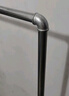 京佳宜钢管晾衣架凉衣架晾衣杆阳台家用落地卧室户外挂衣服简易晒被水管 实拍图
