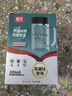 富光双层玻璃杯商务泡茶杯子 大容量男女耐热办公水杯带把黑色320ml 实拍图