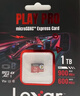 雷克沙（Lexar）1TB TF（MicroSD Express）存储卡 读900MB/s 写600MB/s 游戏机Switch2专用内存卡（PLAY PRO） 实拍图