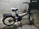 ICOLOUR折叠自行车成人男女超轻便携单车变速减震通勤代步车后备箱免安装 【免安装】顶配版单速-时尚黑 20寸【适合身高：140-170cm】 实拍图