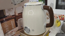 美的（Midea）艺术家电热水壶  烧水壶自动断电保温一体  1.6L大容量电热水壶 316L不锈钢恒温壶 精准控温 63-Q 实拍图
